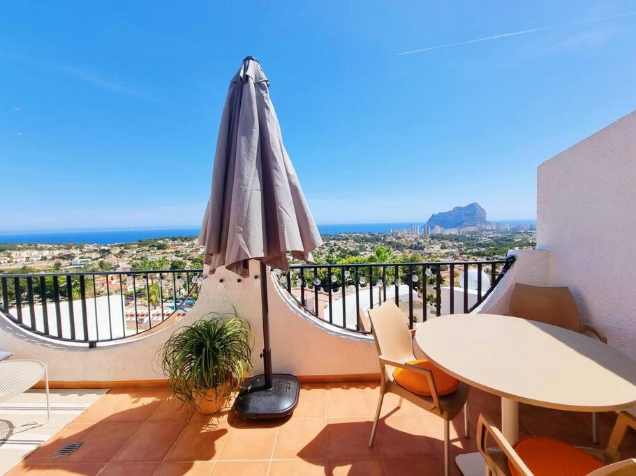 Flamingo Apartment - Imperial Park - Sea View, 6 Pools, Terrace Calpe Eksteriør bilde